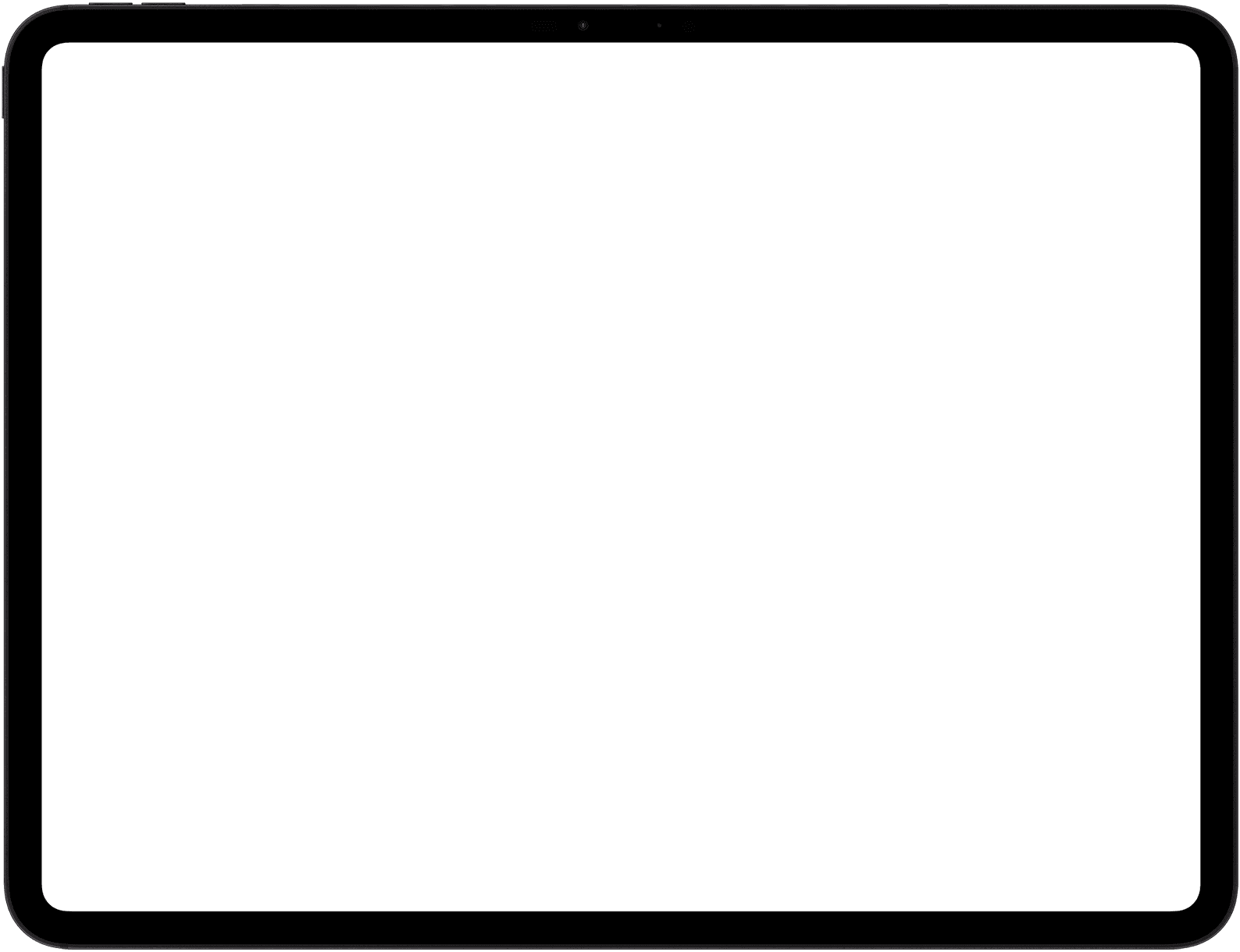 iPad frame