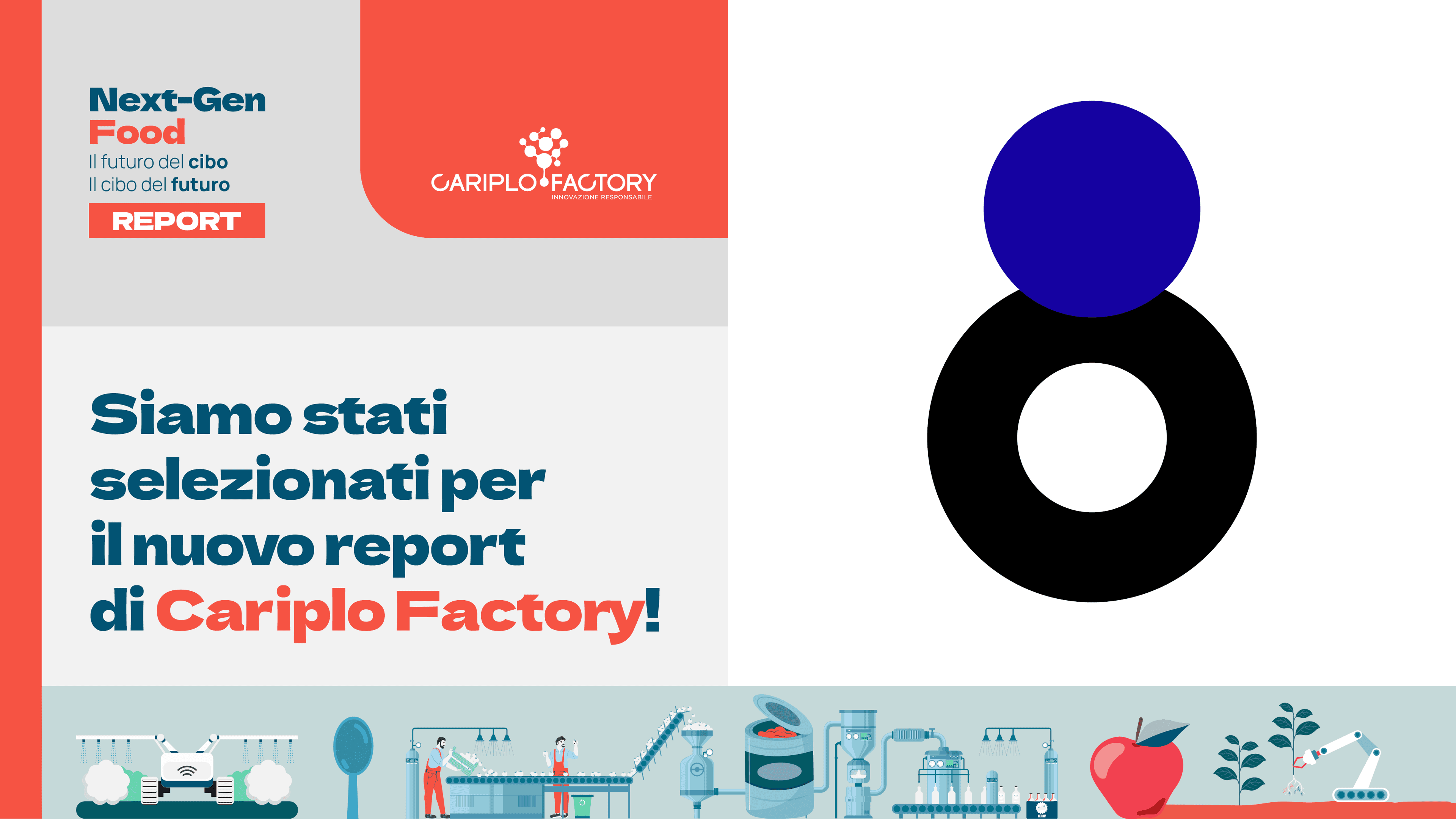 Olivia nel report Next-Gen Food di Cariplo Factory
